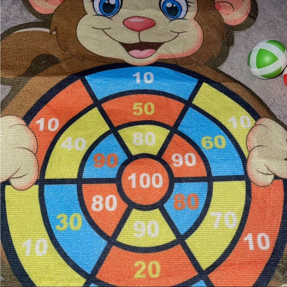 Monkey Dart Target Shooting Ball/ Sports Game Toys/ Outdoor Sticky Ball - Picture 3 of 8